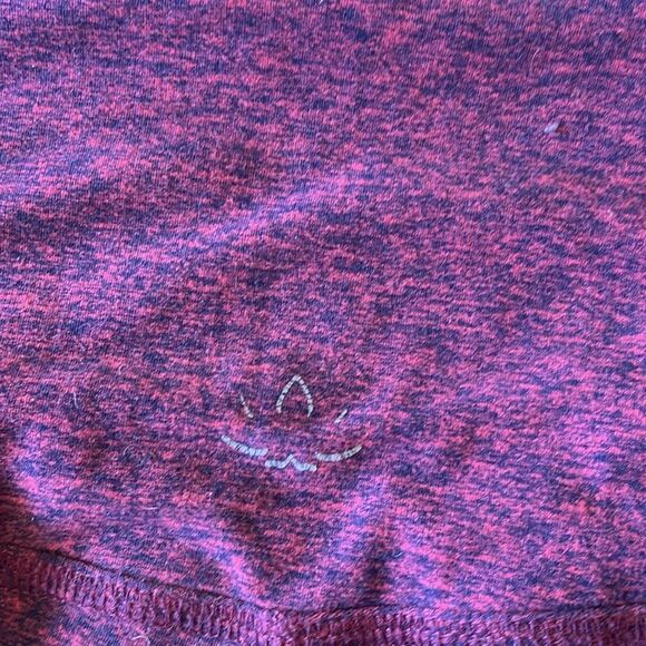 BEYOND YOGA RED SLICED MESH LEGGINGS MEDIUM - Picture 8 of 9